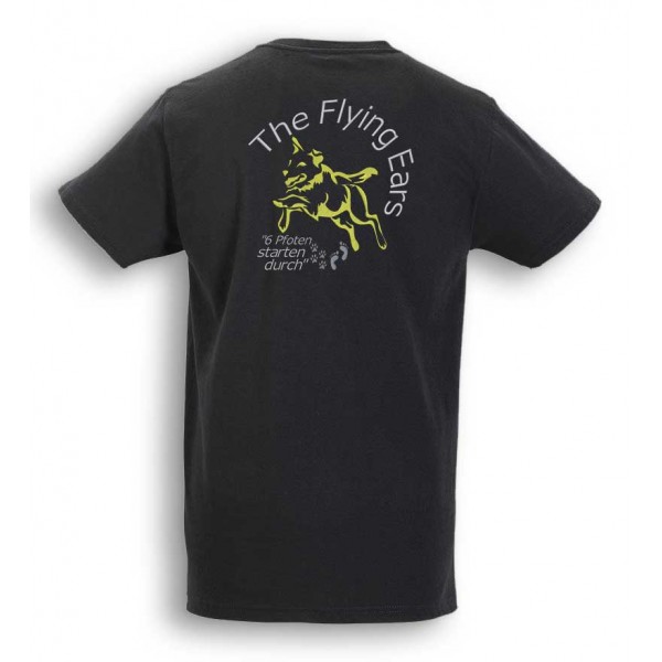 The Flying Ears - T-Shirt mit Stickerei